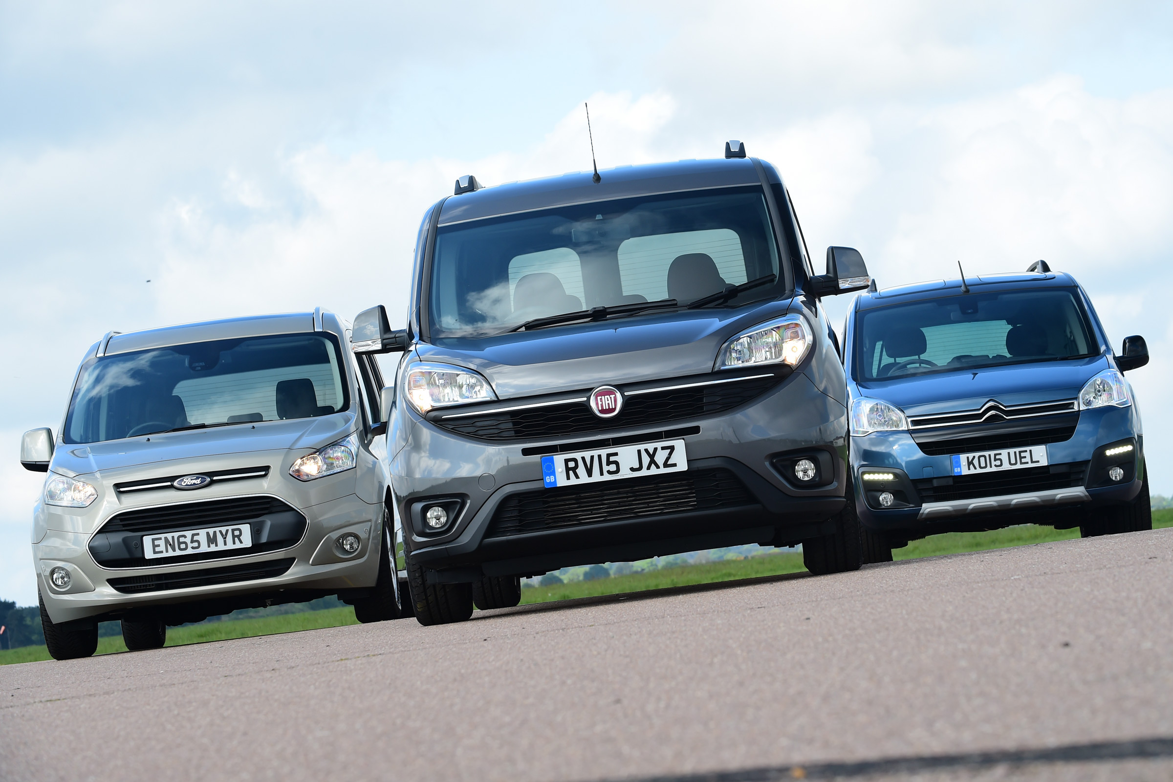 Fiat Doblo vs Citroen Berlingo vs Ford Tourneo Connect - header 2