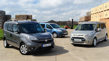 Fiat Doblo vs Citroen Berlingo vs Ford Tourneo Connect - header