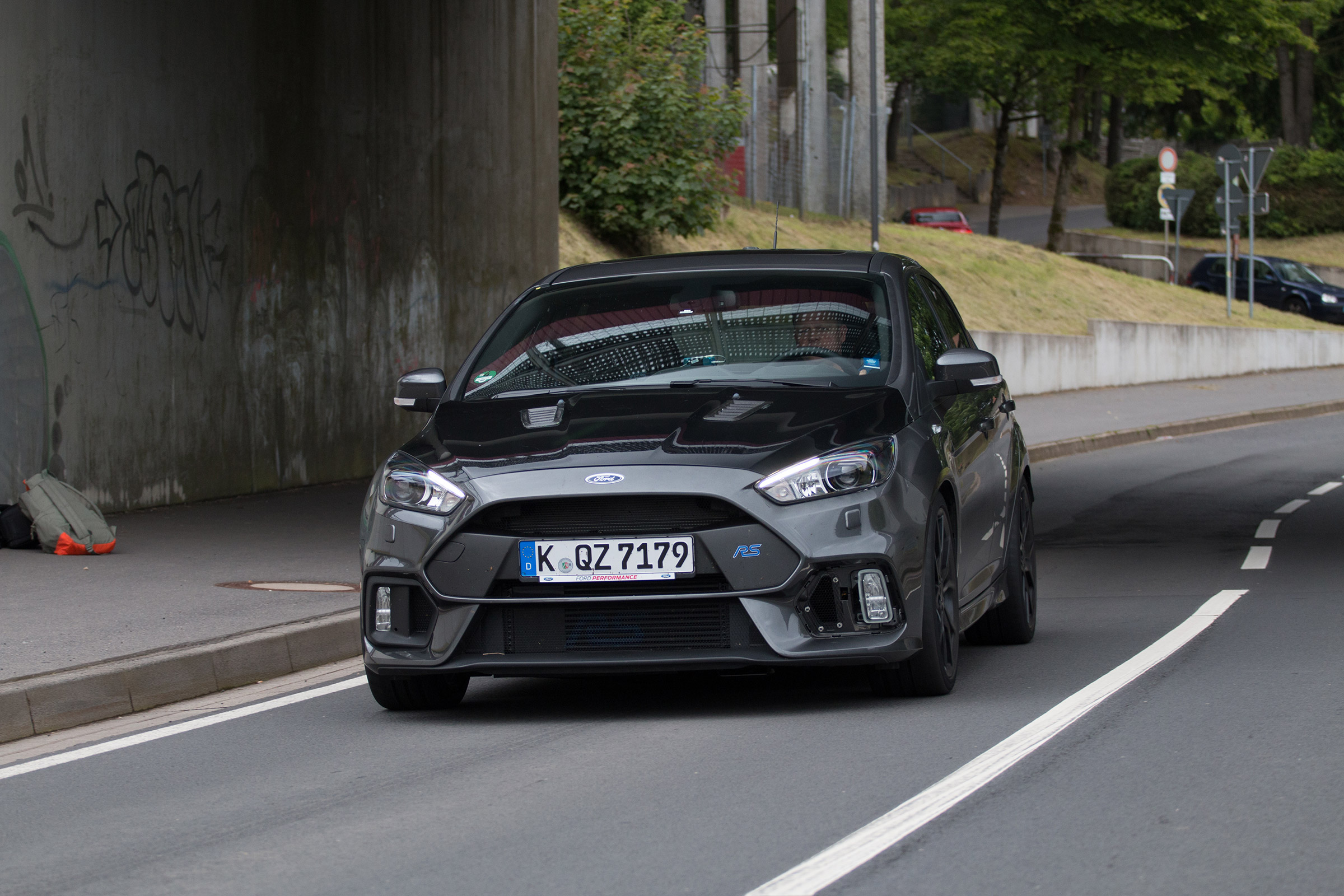 Ford Focus RS500 mule front close