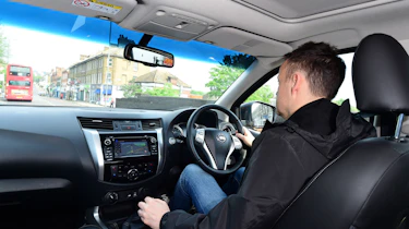 Nissan Navara long-term - Graham driving