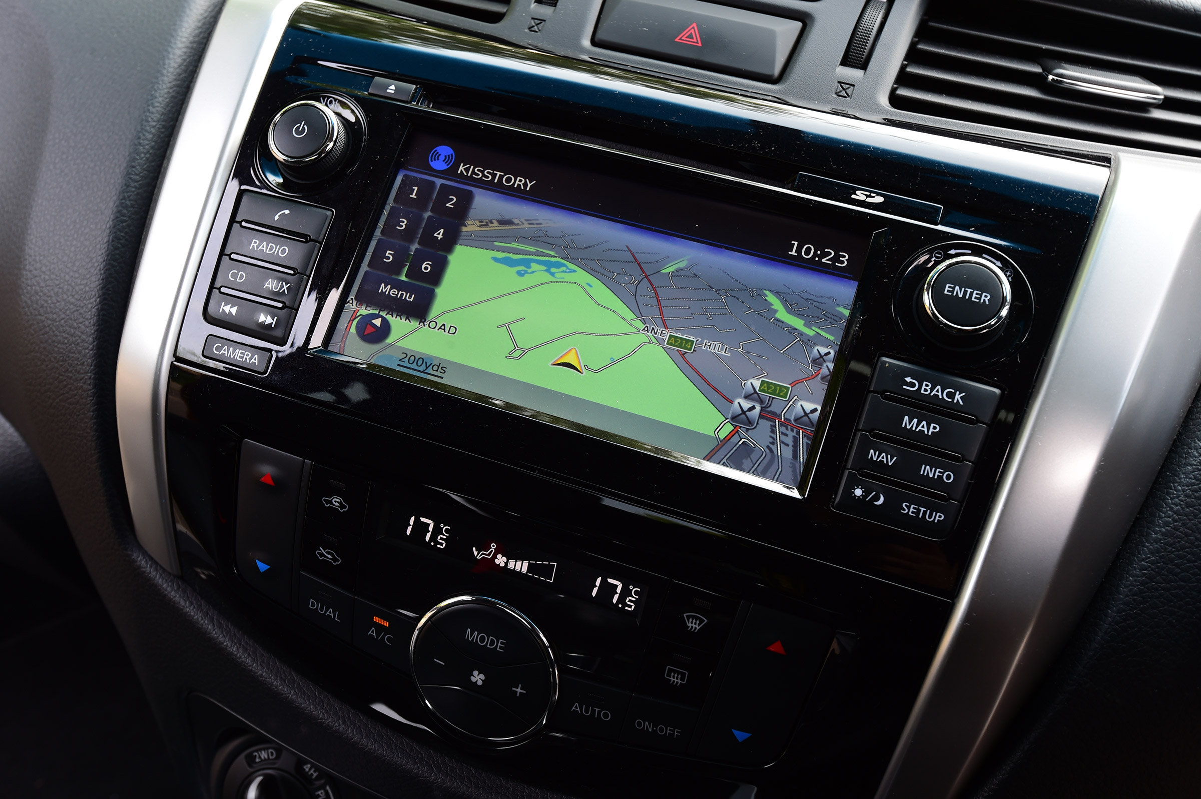 Nissan Navara long-term - infotainment