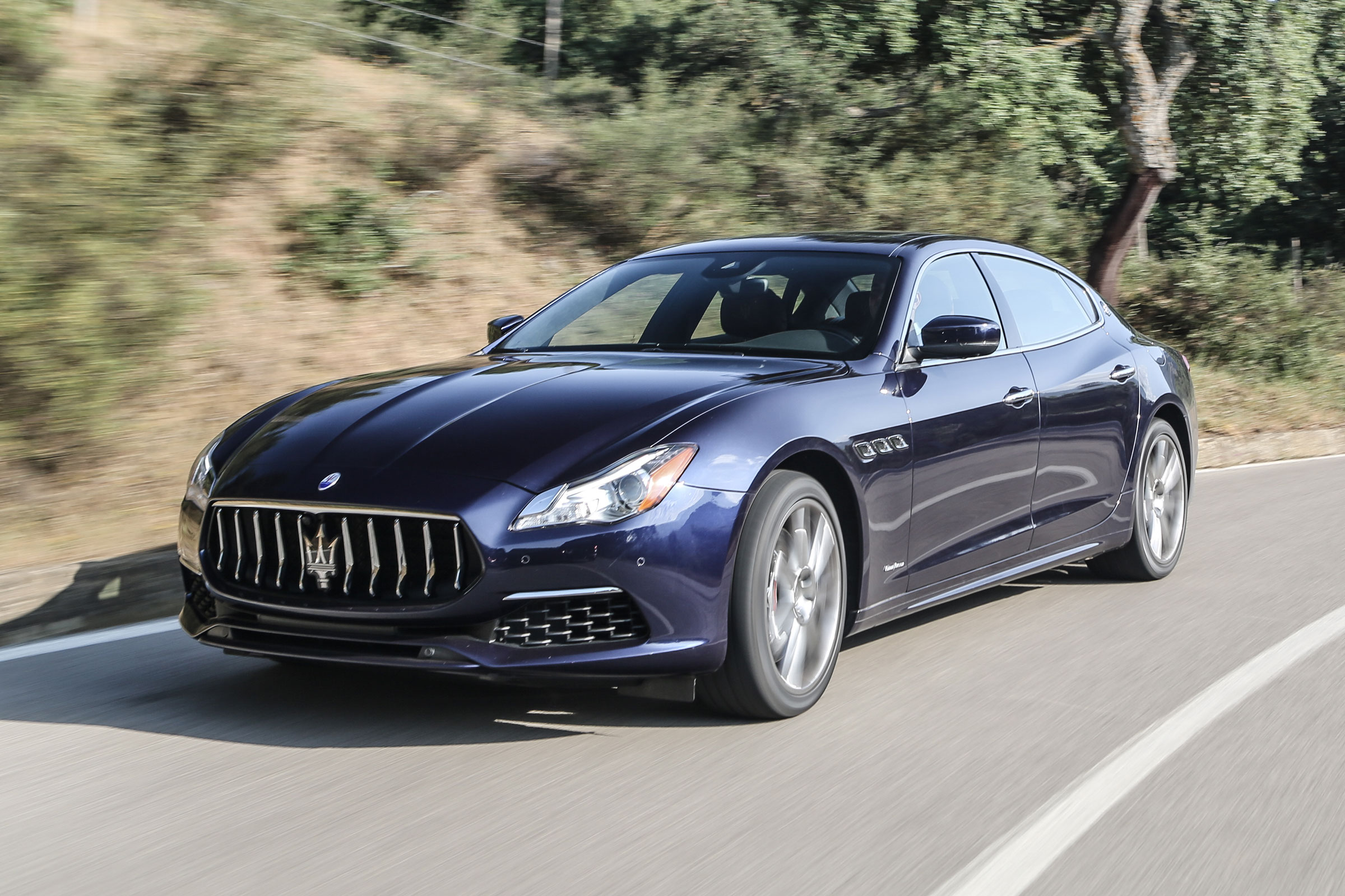 Maserati Quattroporte Diesel 2016 - front tracking 4