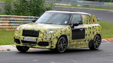 MINI Countryman JCW spied 3