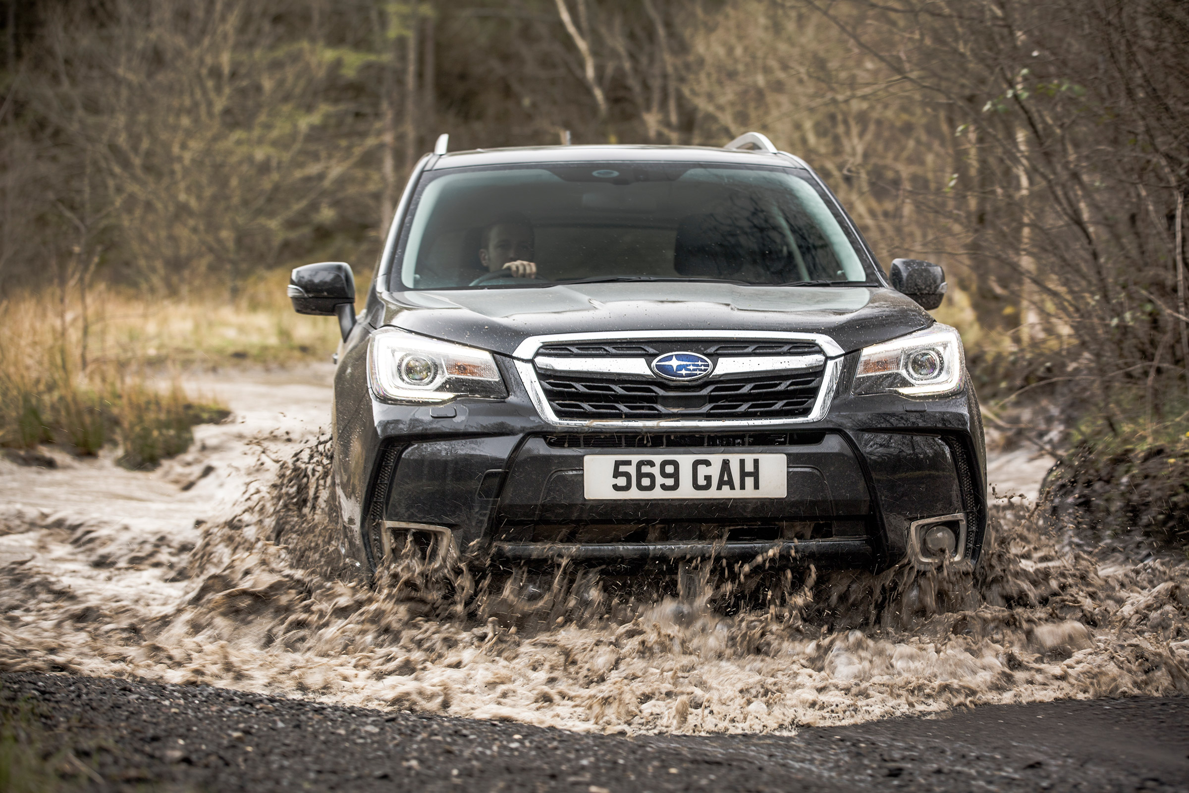 Subaru Forester XT - front water