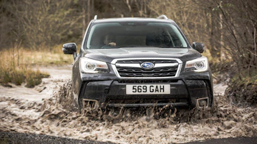 Subaru Forester XT - front water