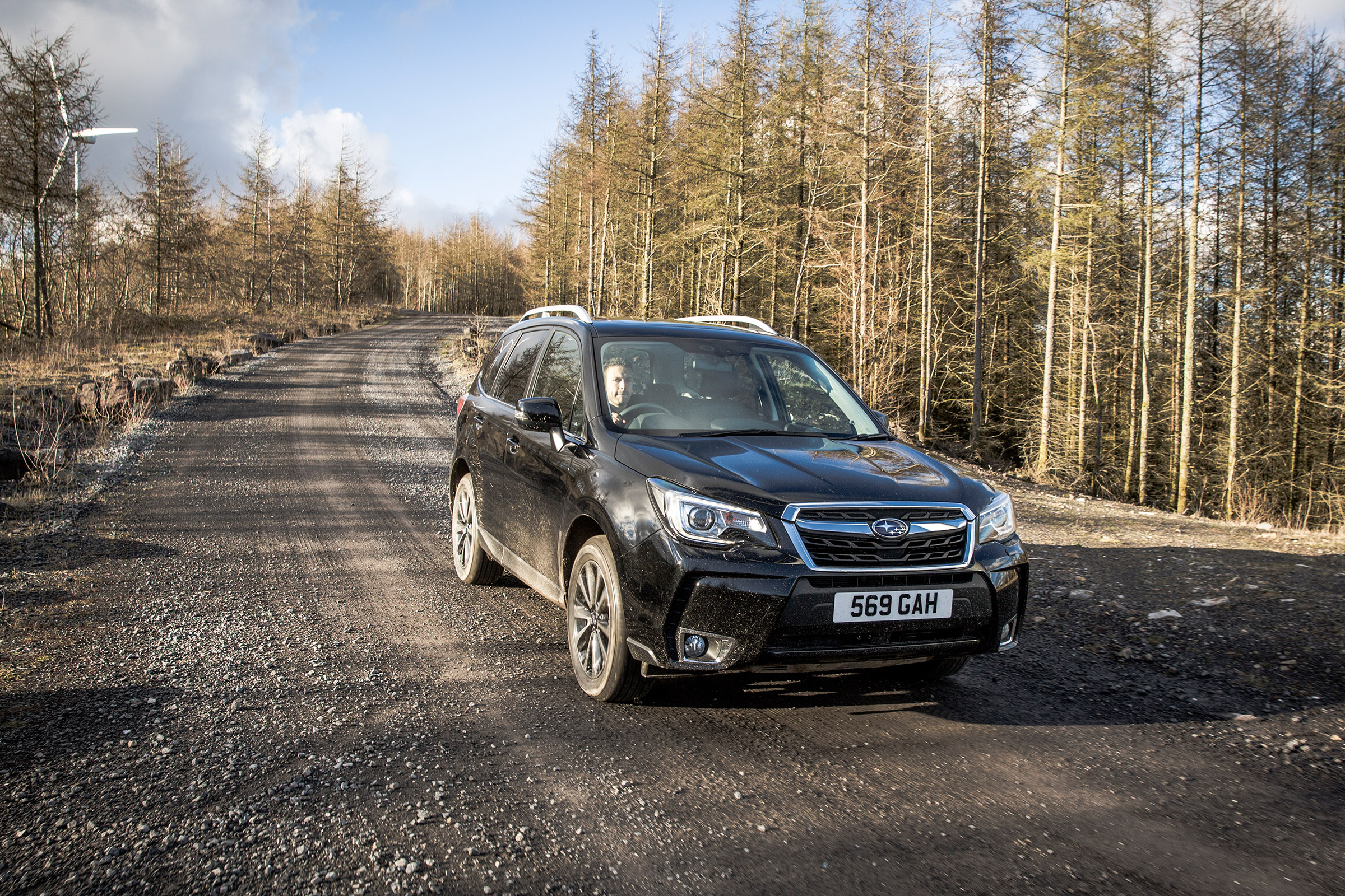 Subaru Forester XT - front panning