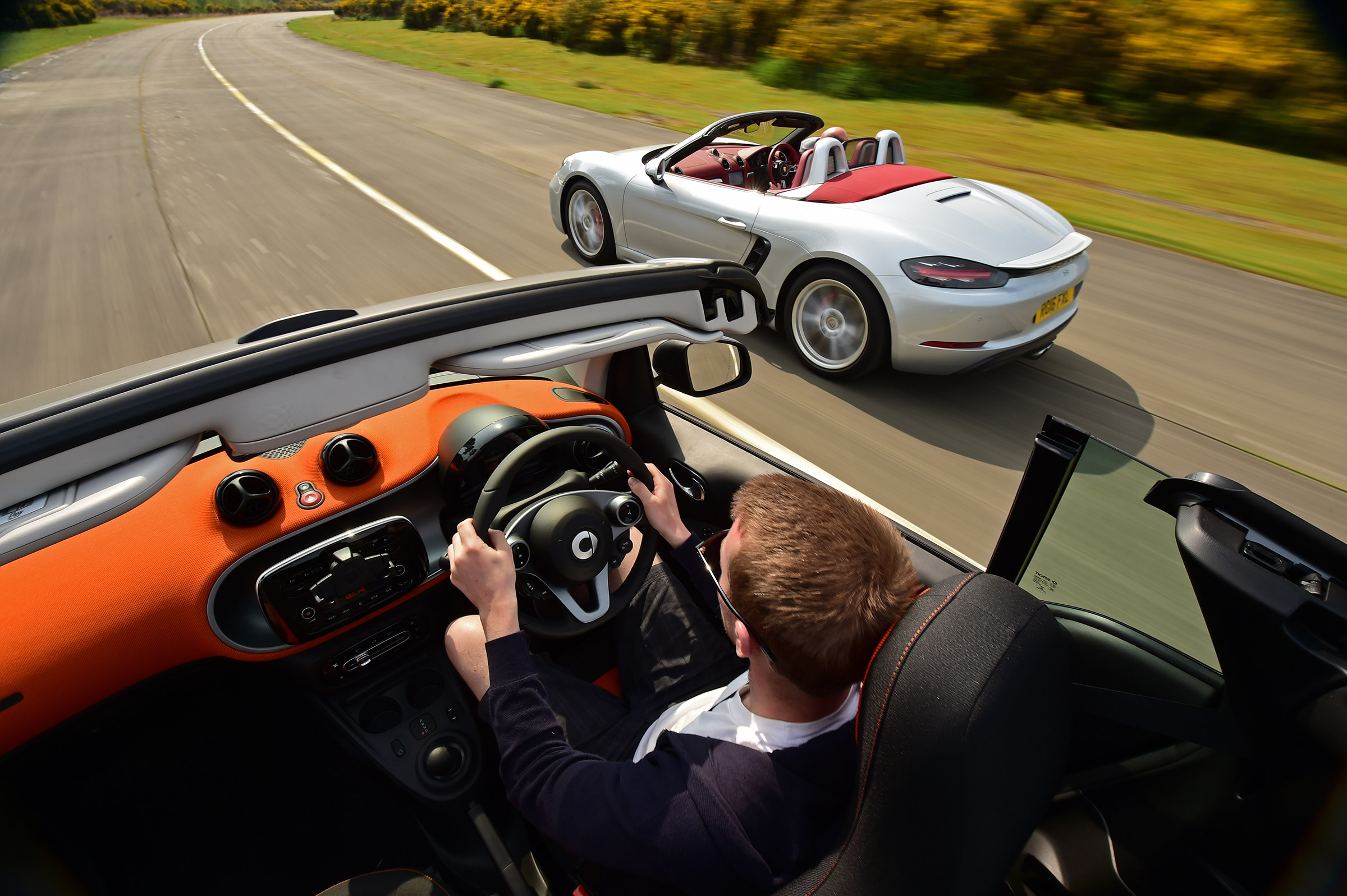Convertible megatest - Smart and Boxster