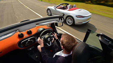 Convertible megatest - Smart and Boxster
