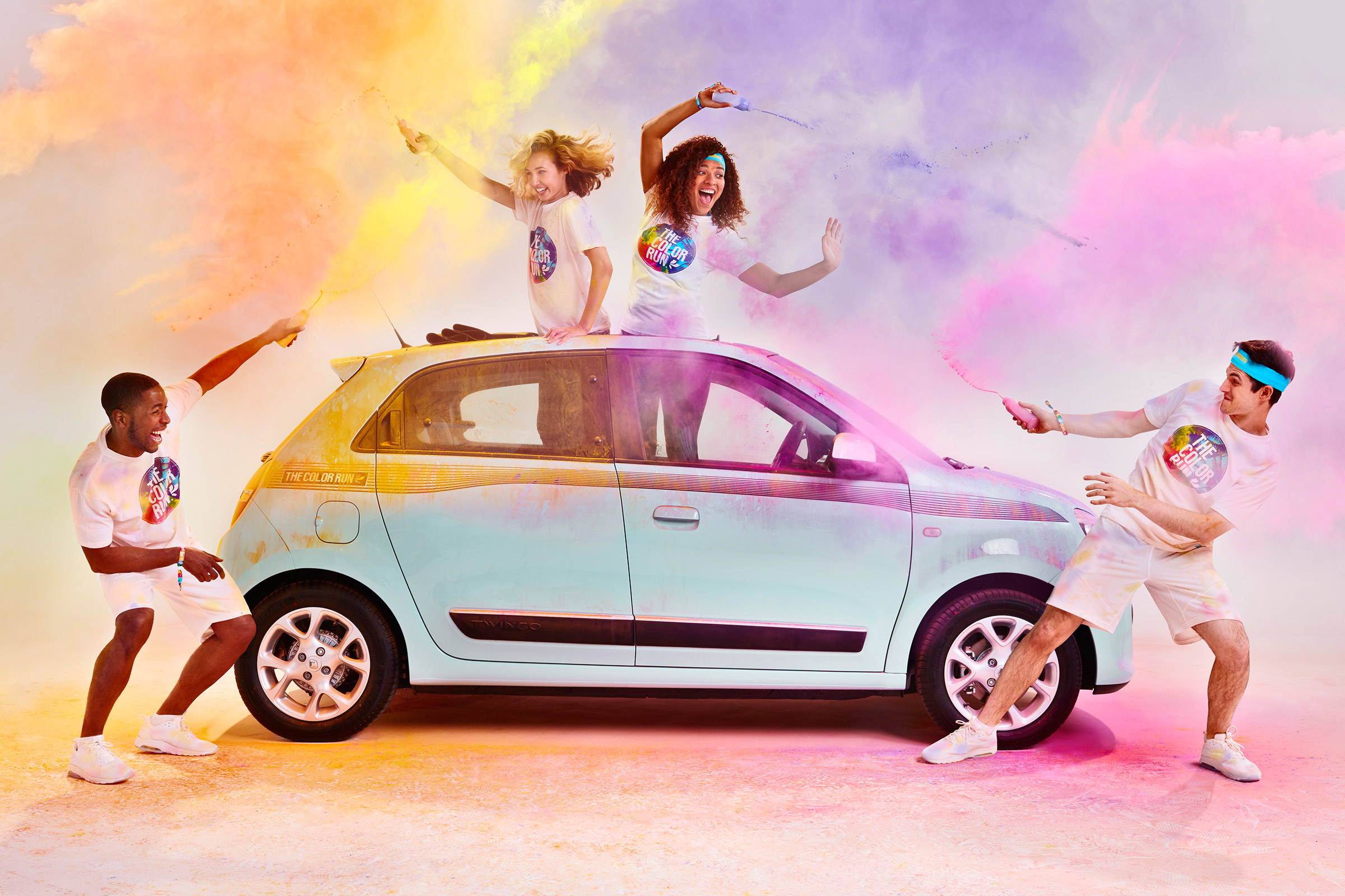 Renault Twingo The Color Run Special Edition - side header