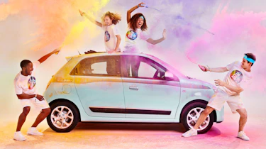 Renault Twingo The Color Run Special Edition - side header