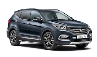Hyundai Santa Fe Wiggins Edition - front blue
