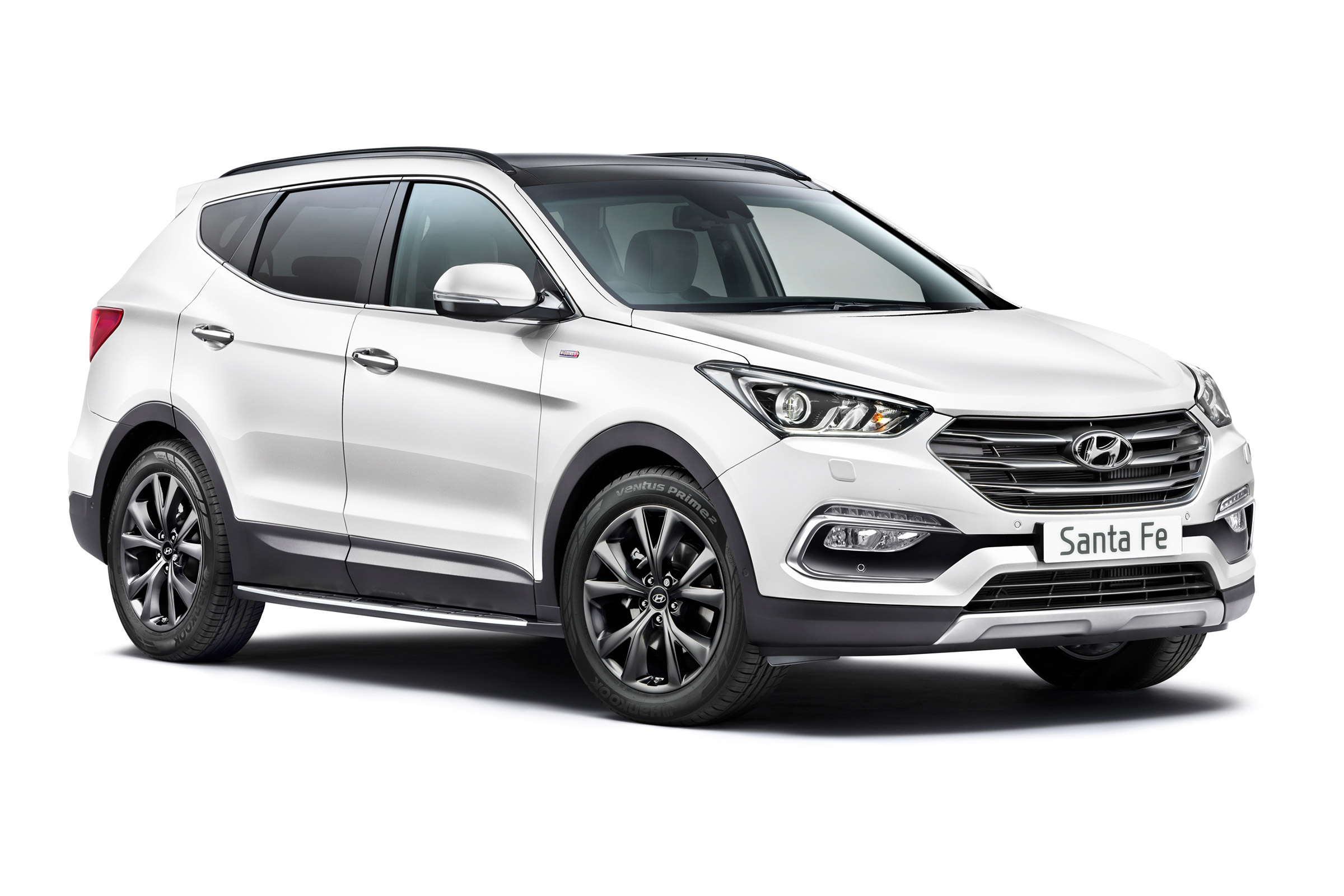 Hyundai Santa Fe Wiggins Edition - front white