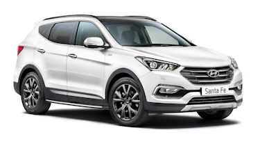 Hyundai Santa Fe Wiggins Edition - front white