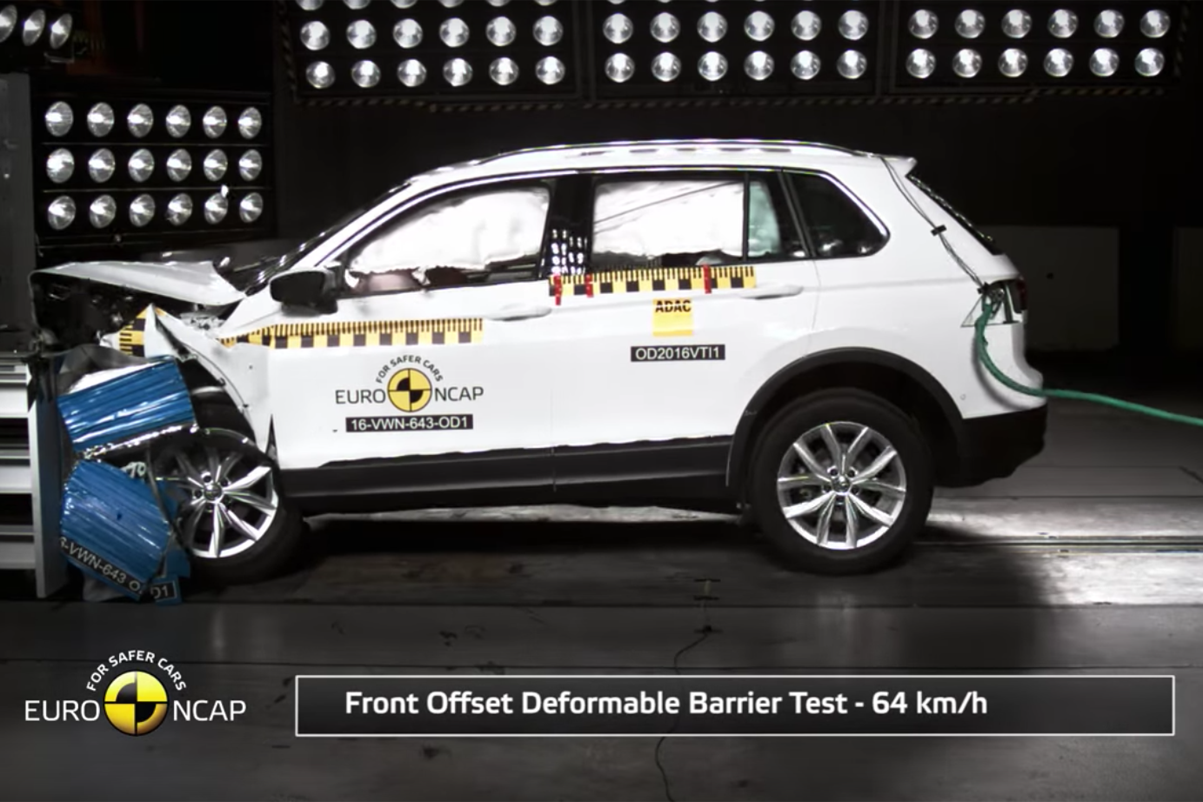 Volkswagen Tiguan crash test