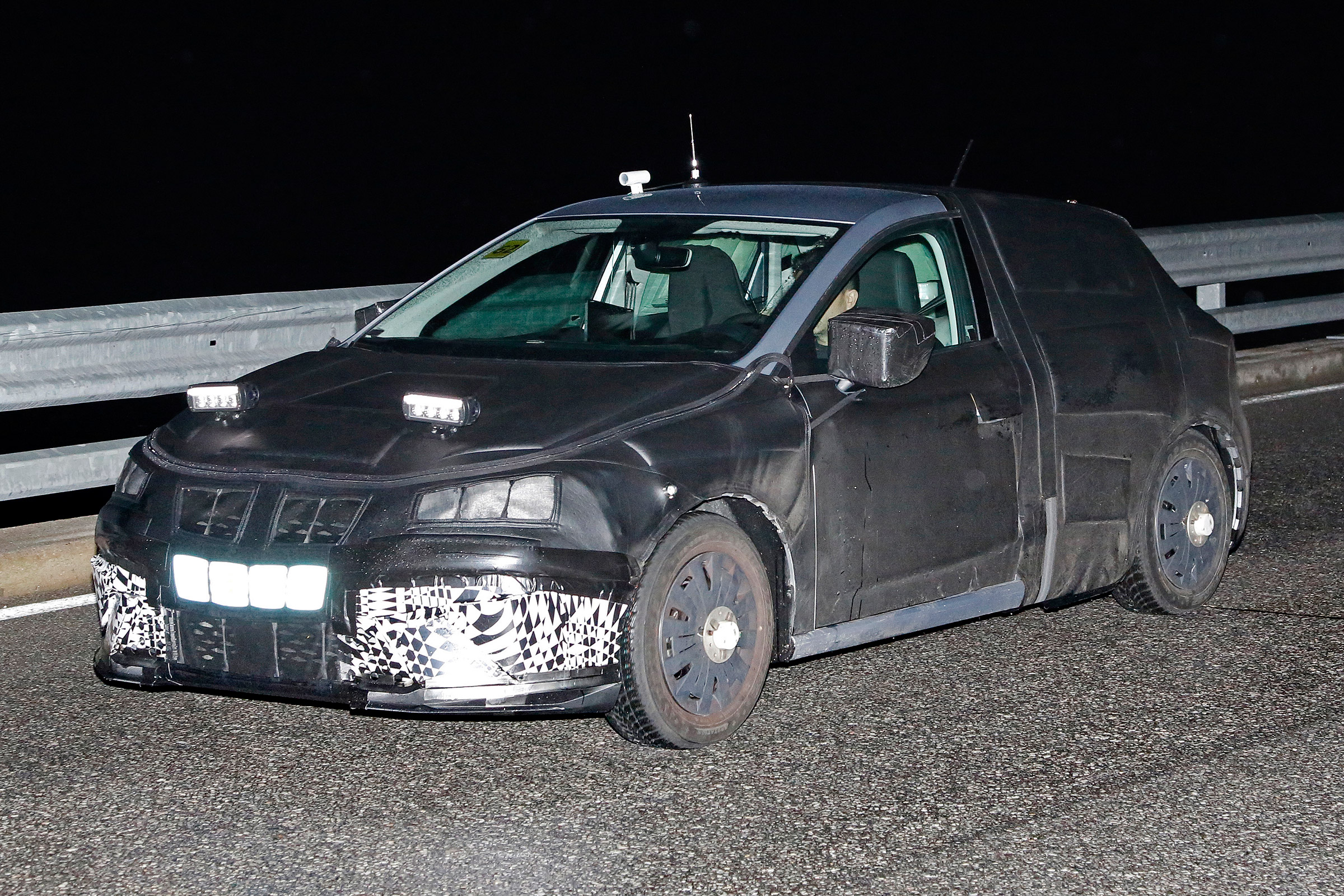 Seat Ibiza 2017 spies front side