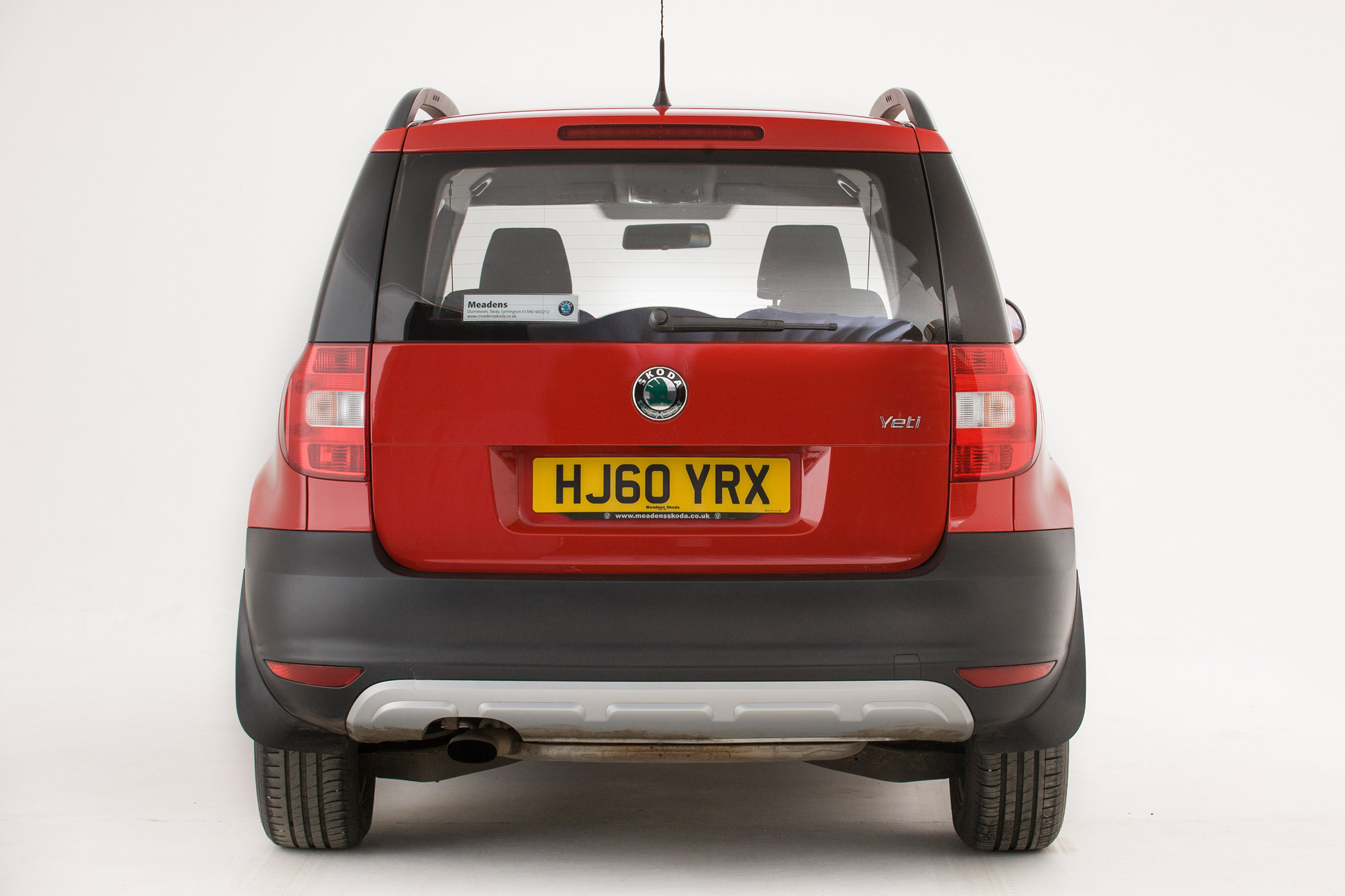 Used Skoda Yeti - full rear