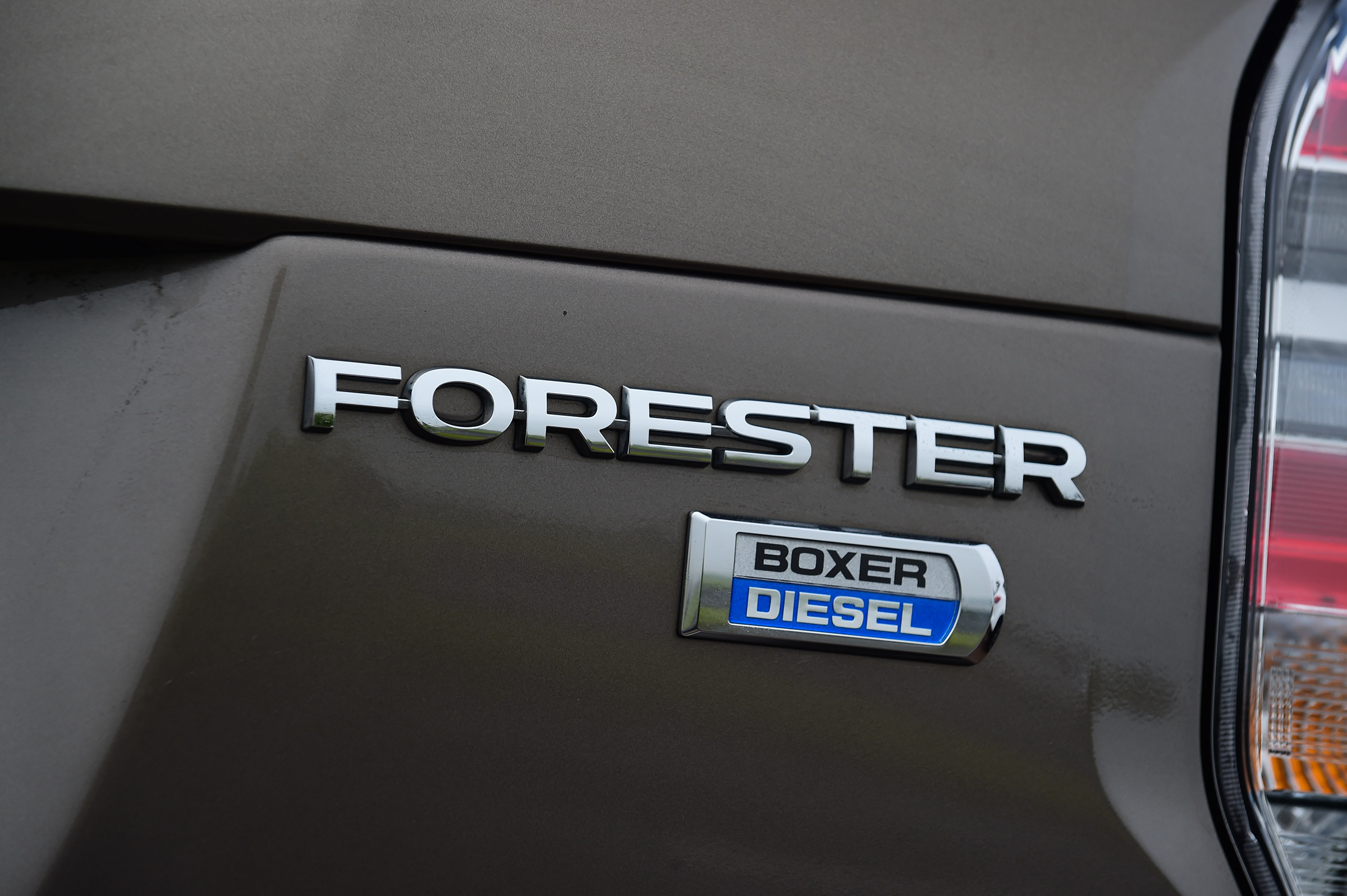 Subaru Forester - rear badge