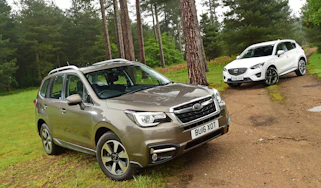 Subaru Forester vs Mazda CX-5 - header