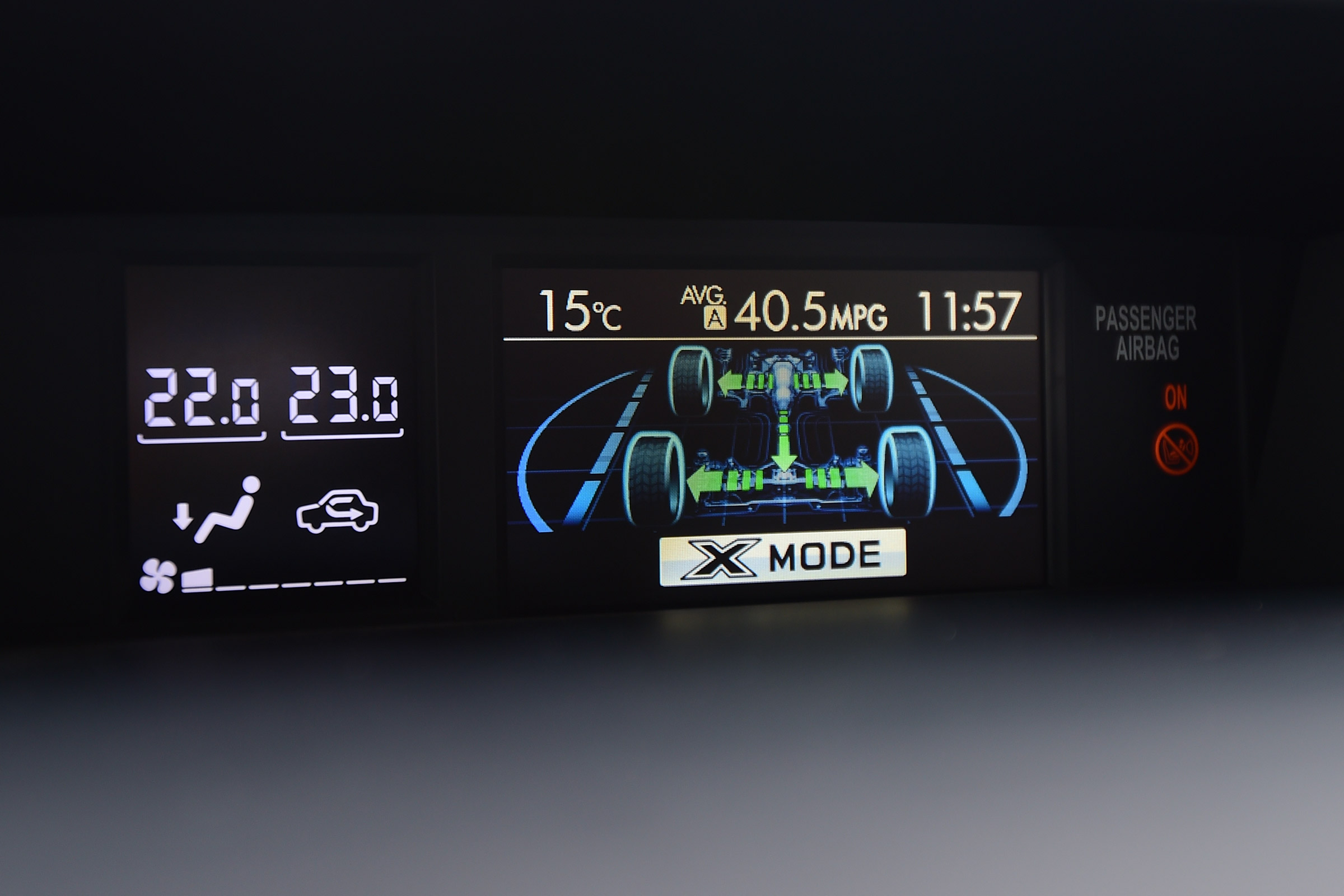 Subaru Forester - drive mode
