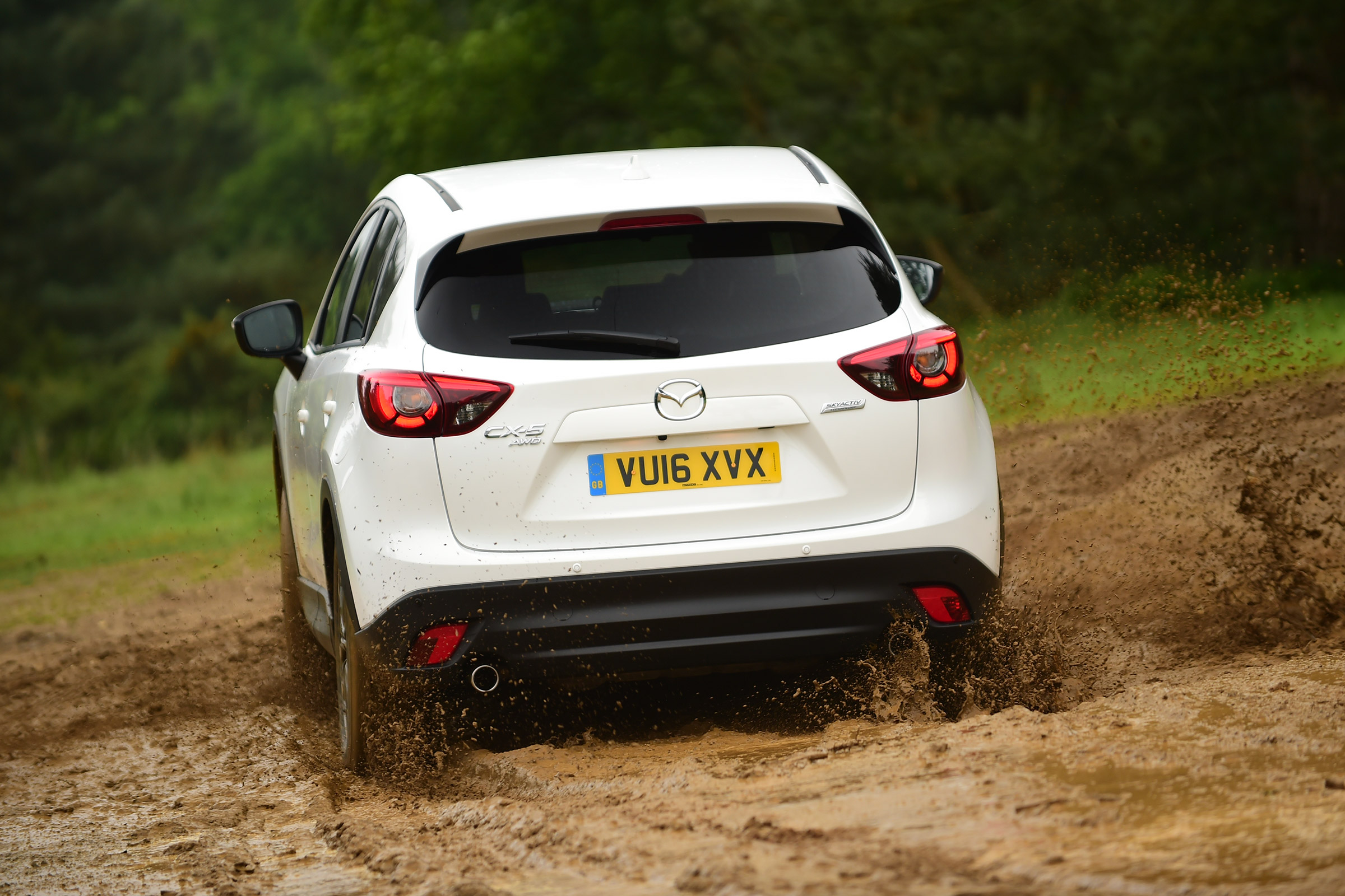 Mazda CX-5 - rear off-road