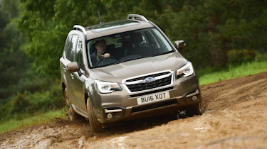 Subaru Forester - front off-road action