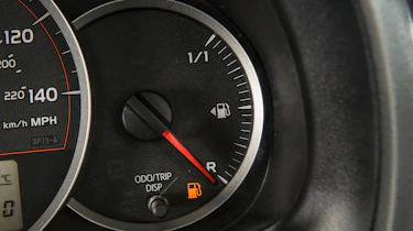 Used Toyota Yaris - fuel warning light