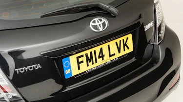 Used Toyota Yaris - rear detail