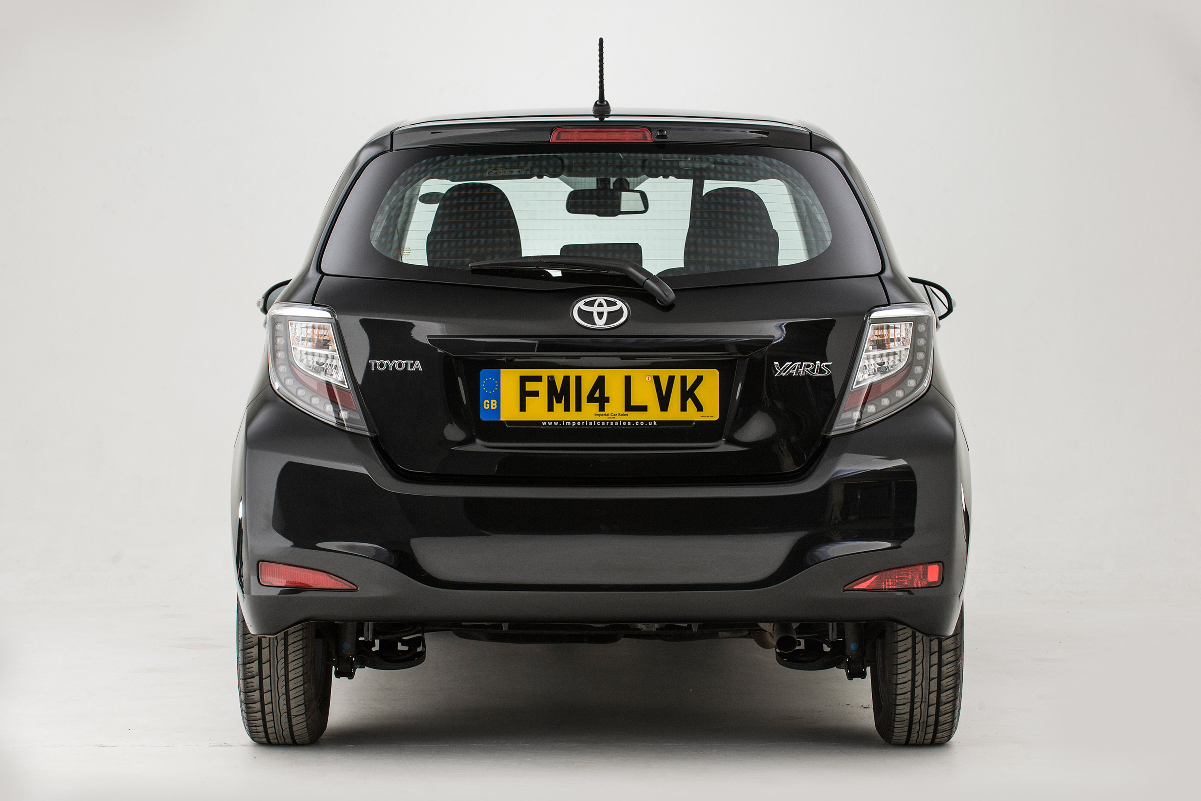 Used Toyota Yaris - full rear