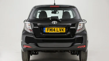 Used Toyota Yaris - full rear
