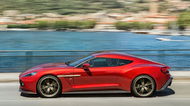 Aston Martin Vanquish Zagato - side tracking