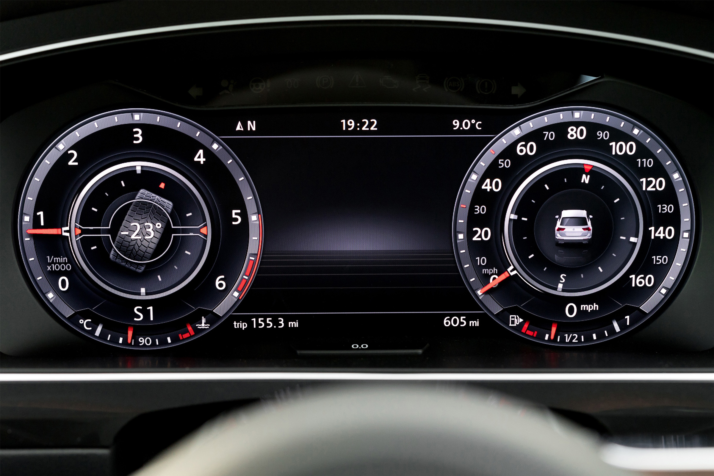 Volkswagen Tiguan R-Line 2016 - instruments