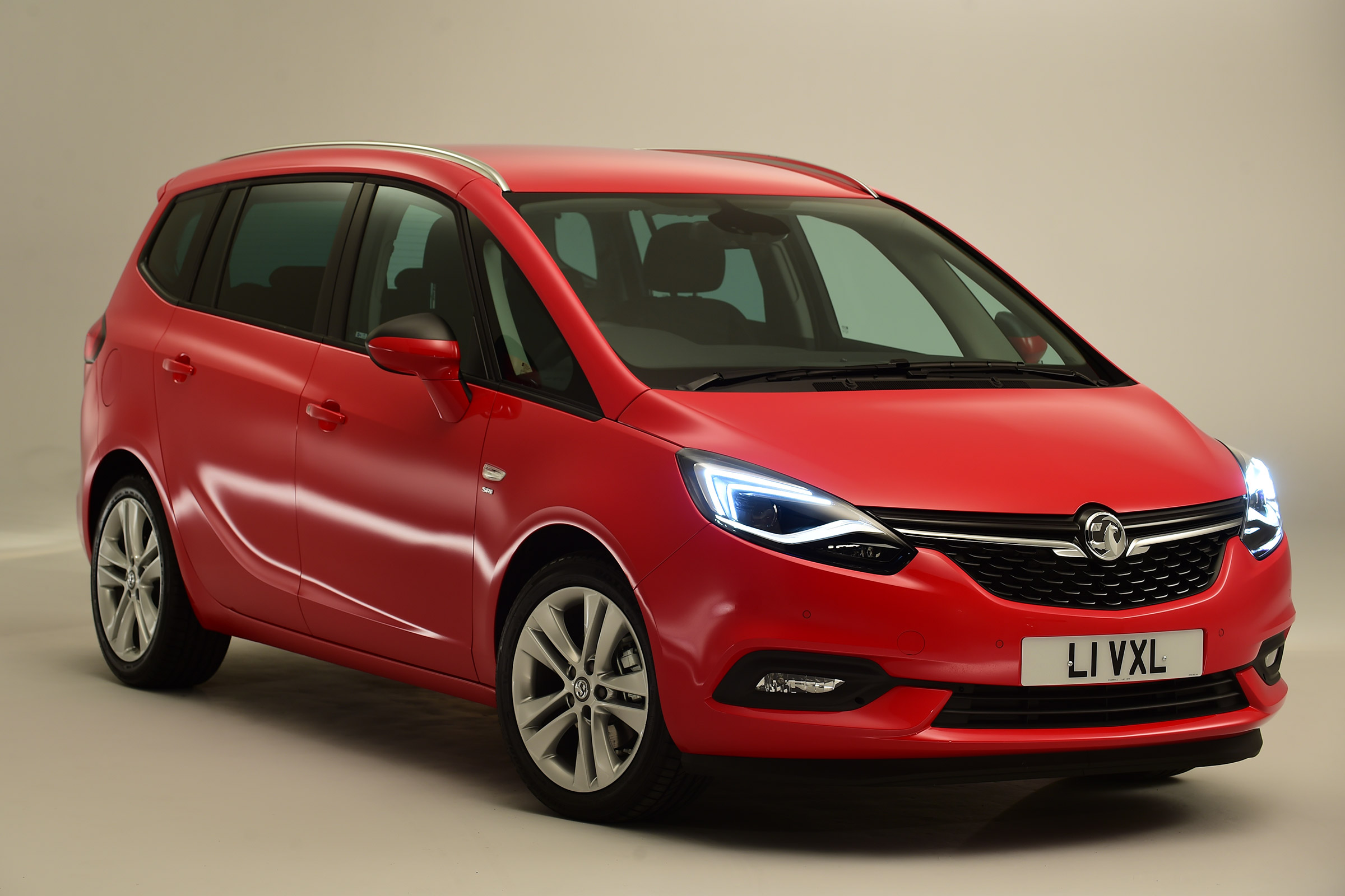 Vauxhall Zafira Tourer - studio front