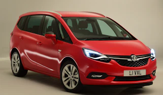 Vauxhall Zafira Tourer - studio front