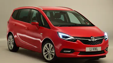 Vauxhall Zafira Tourer - studio front