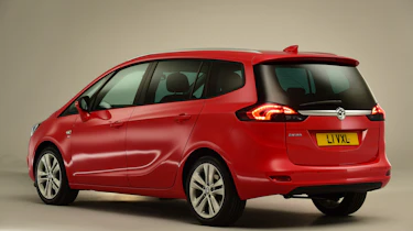 Vauxhall Zafira Tourer - studio rear
