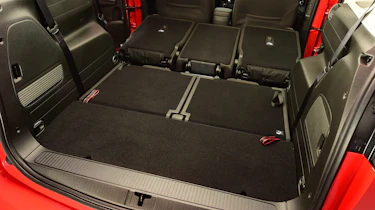 Vauxhall Zafira Tourer - studio seats down