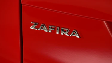 Vauxhall Zafira Tourer - studio Zafira badge