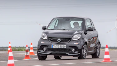 Smart ForTwo Brabus 2016 - front cornering 2