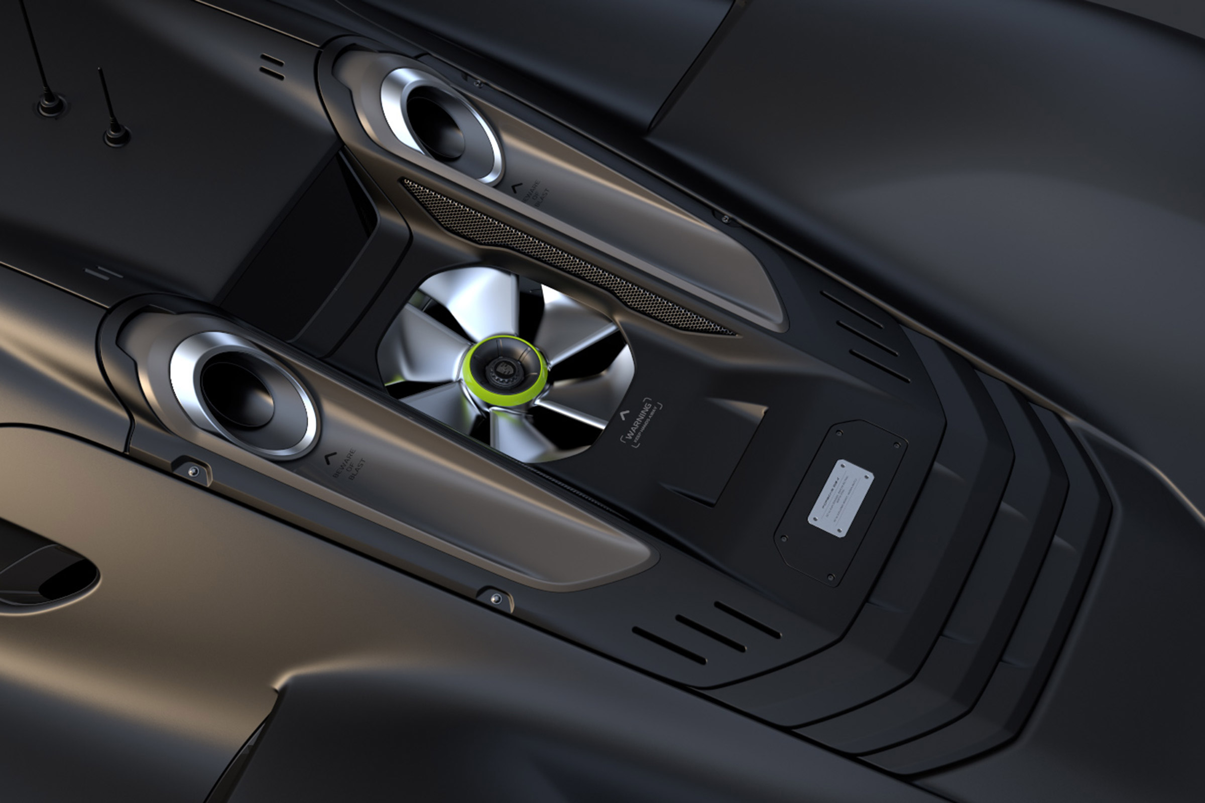 Porsche Vision GT Concept - rear deck