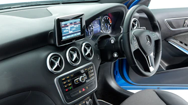 Used Mercedes A-Class - centre console