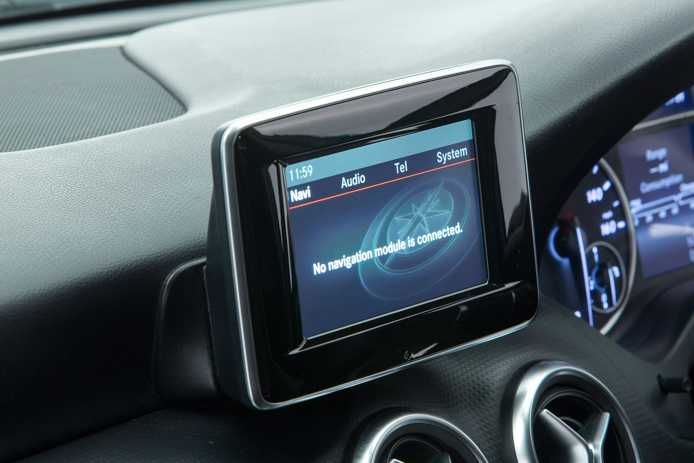 Used Mercedes A-Class - screen