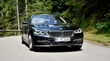 BMW 740e - front cornering