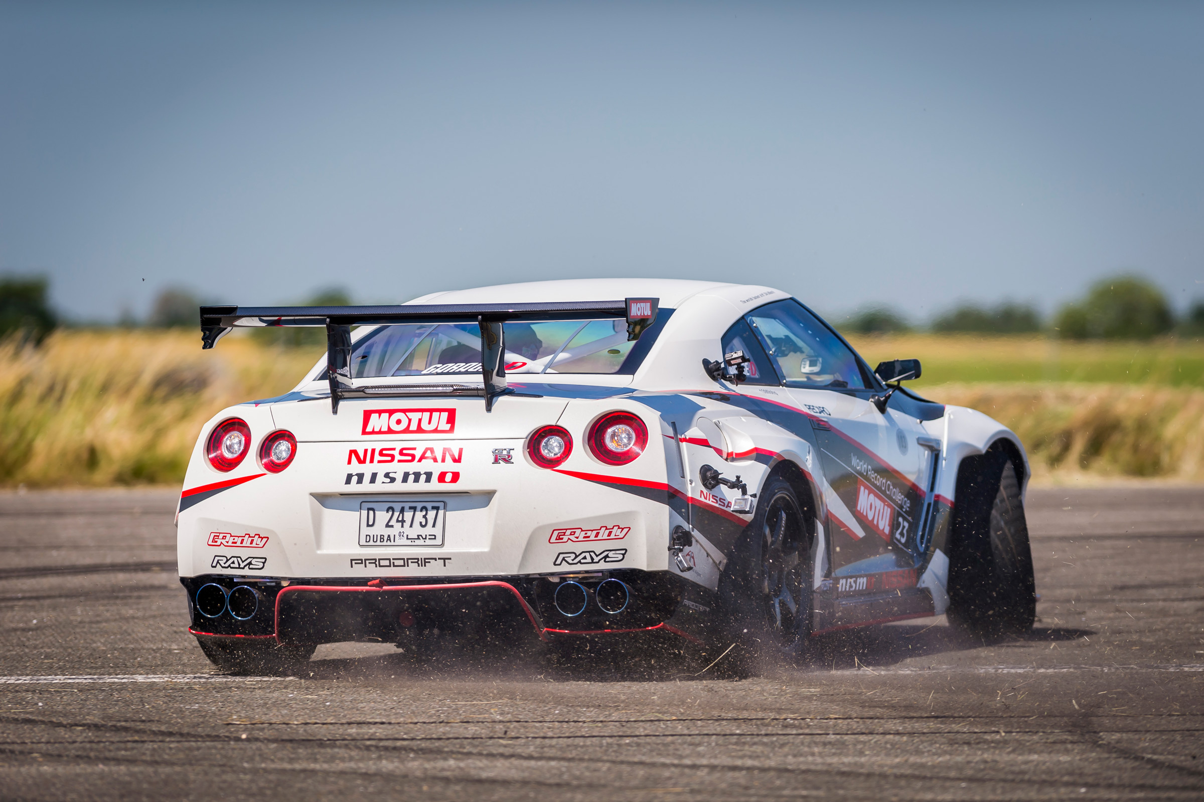 Nissan GT-R 1,390bhp drift car - drift 5