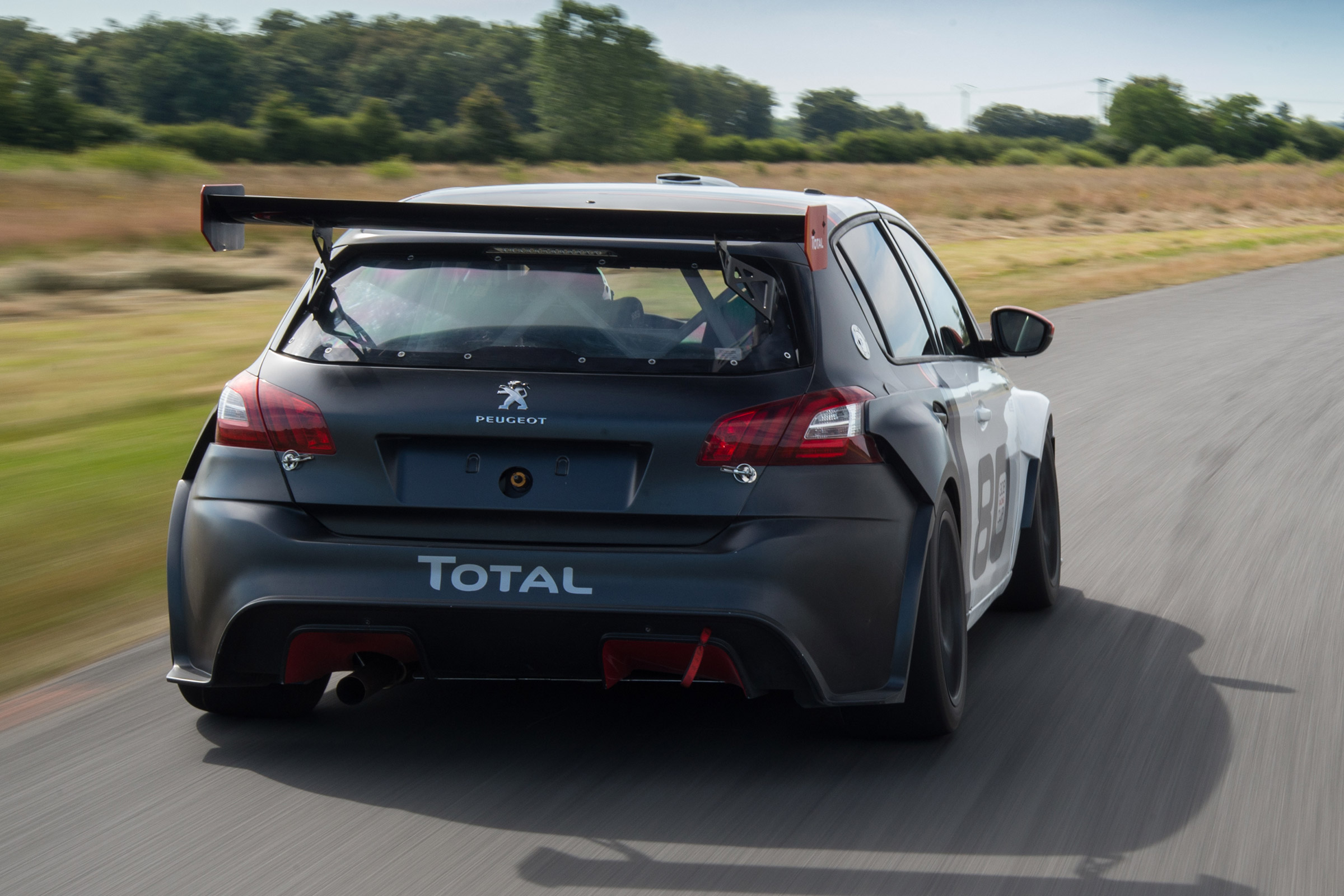 Peugeot 308 Racing Cup - rear action