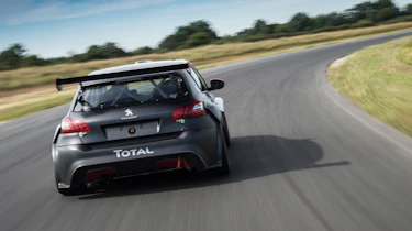 Peugeot 308 Racing Cup - rear cornering