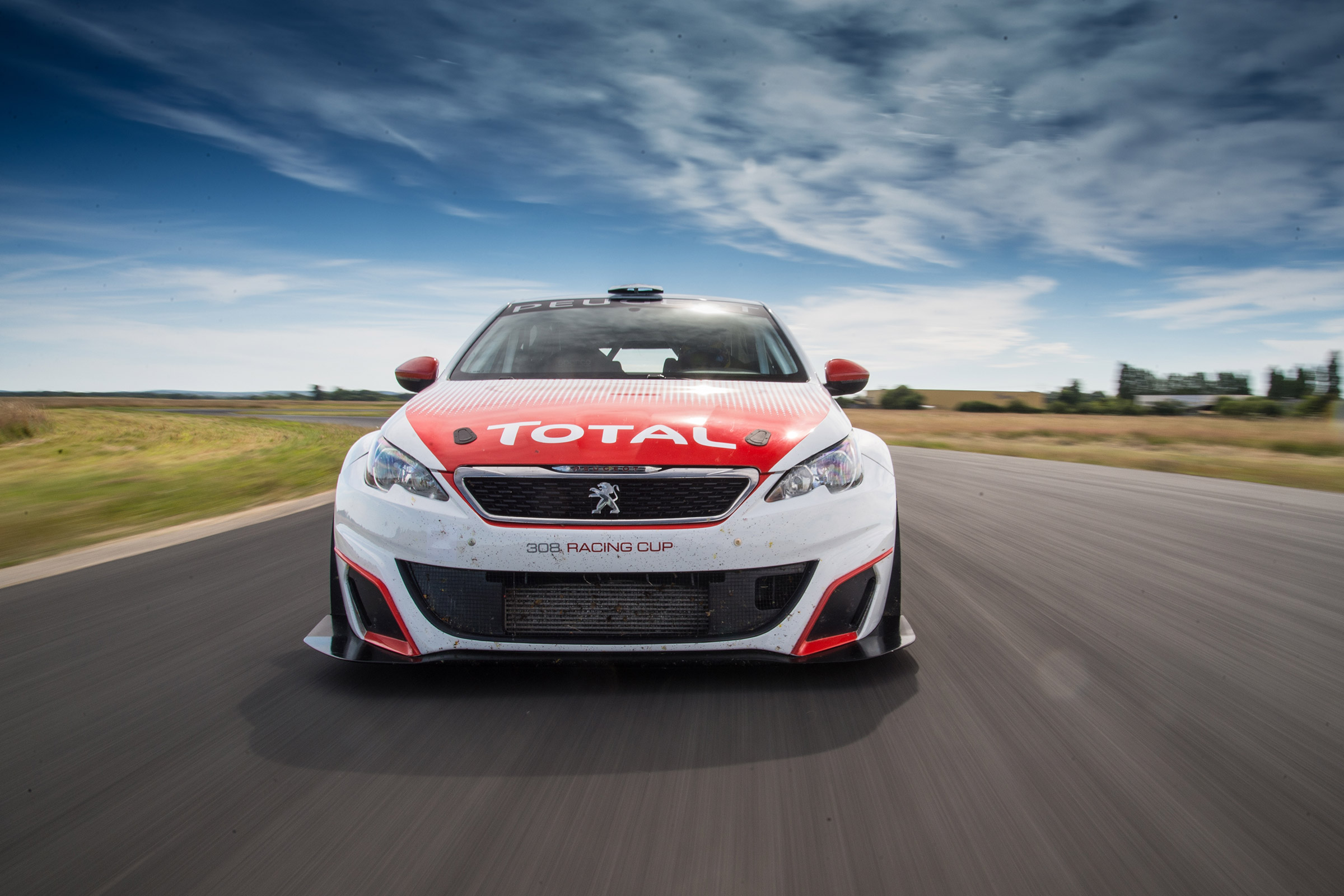 Peugeot 308 Racing Cup - full front