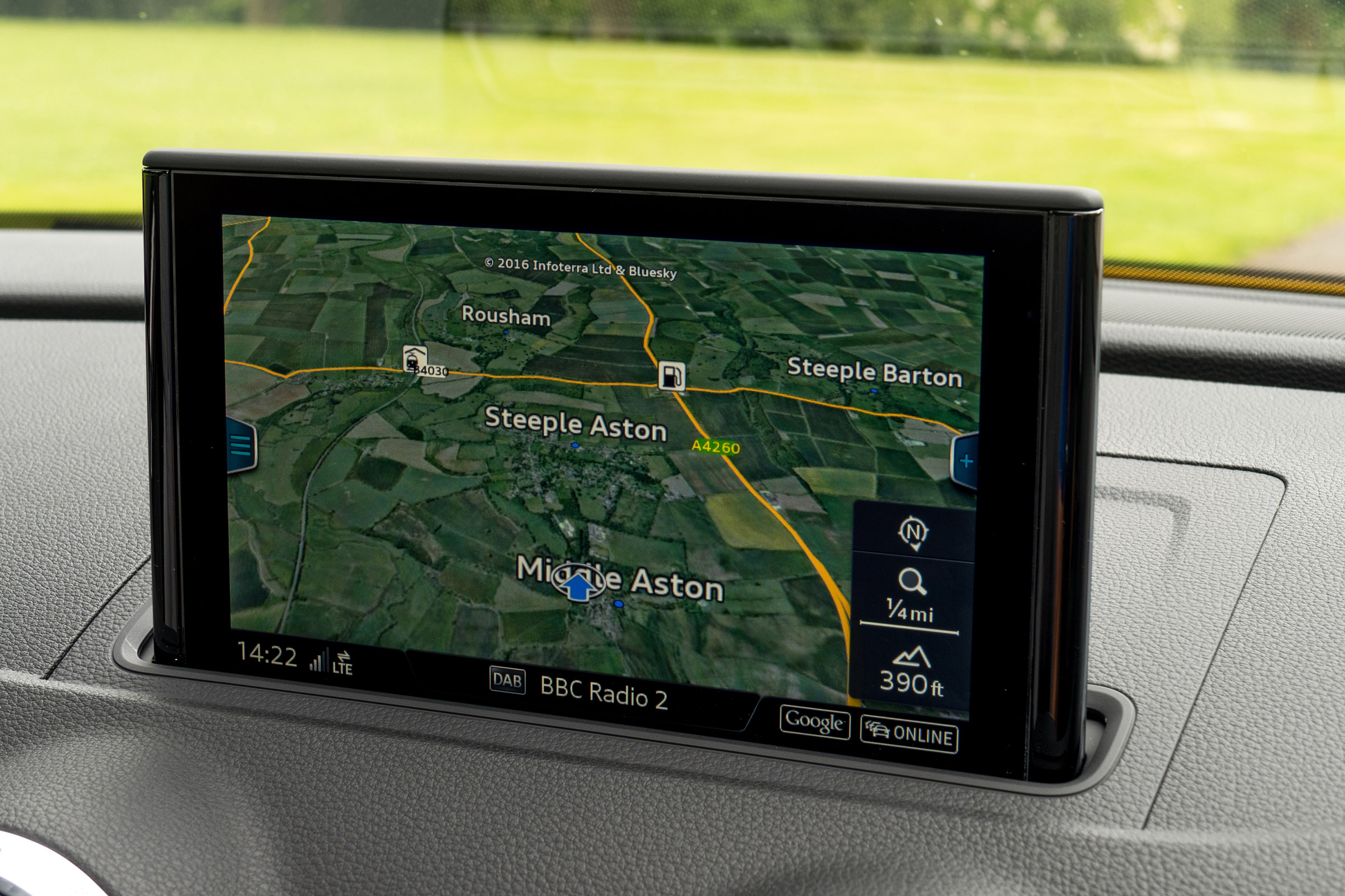 Audi A3 Cabriolet - sat-nav