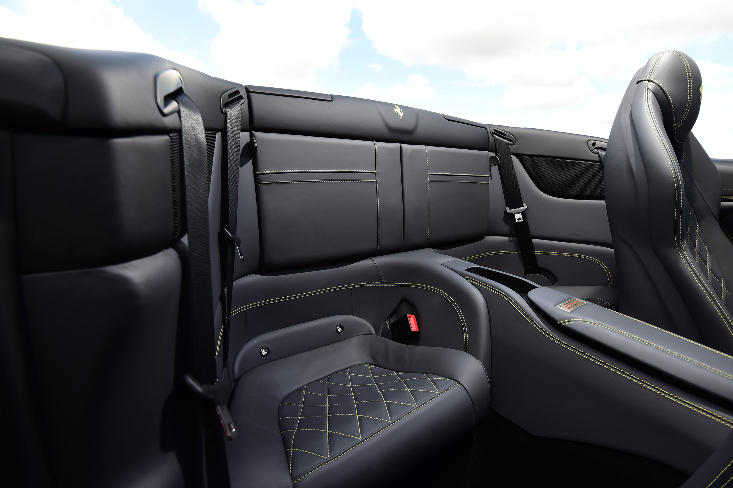 Ferrari California T Handling Speciale - rear seats