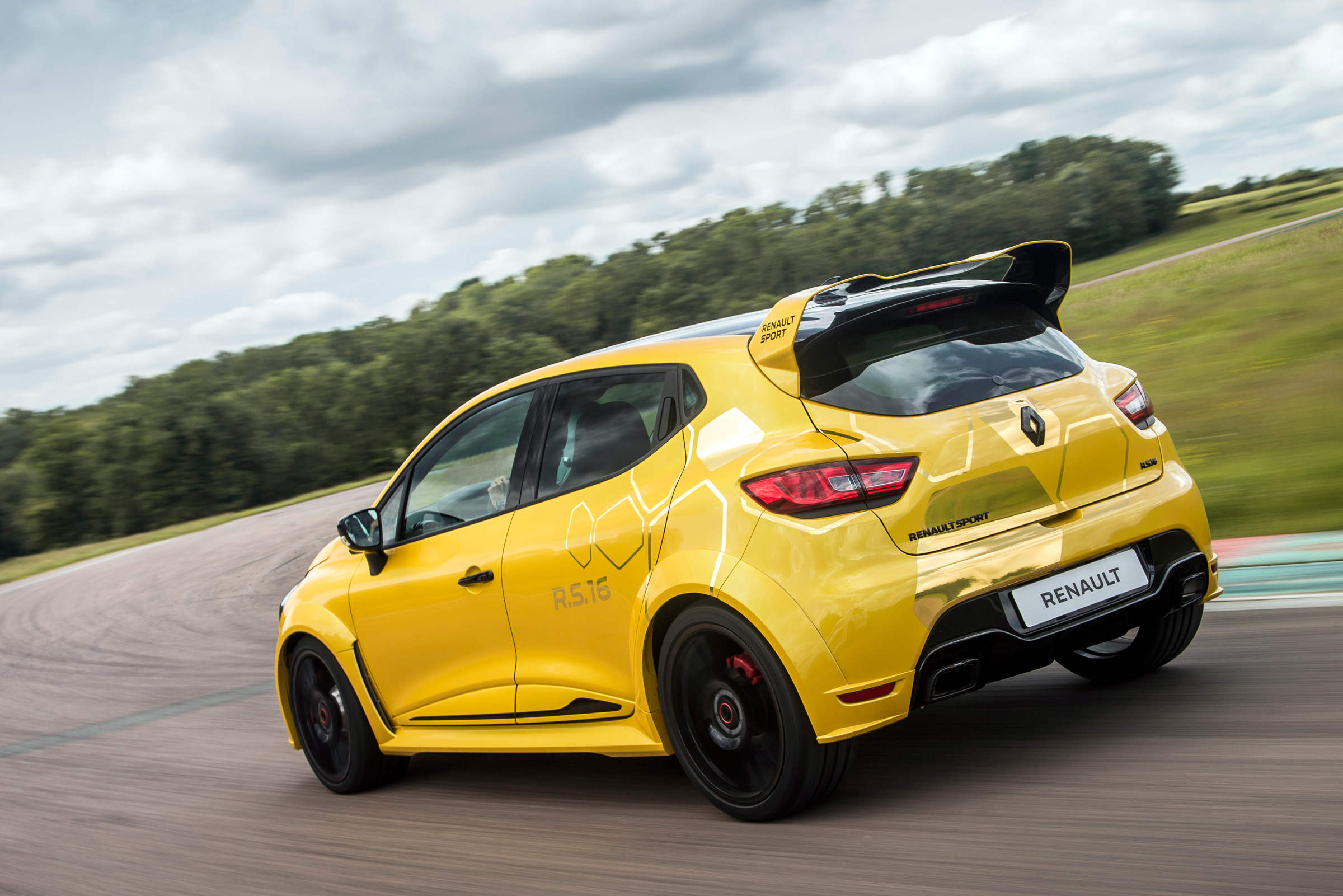 Renault Clio RenaultSport R.S.16 2016 - rear cornering
