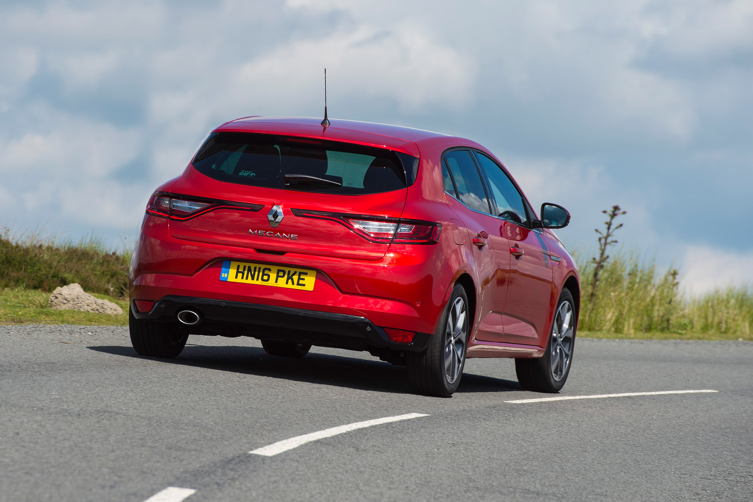 Renault Megane diesel - rear action